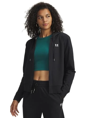 Under Armour Sport Terry FZ - Black / / White - MD