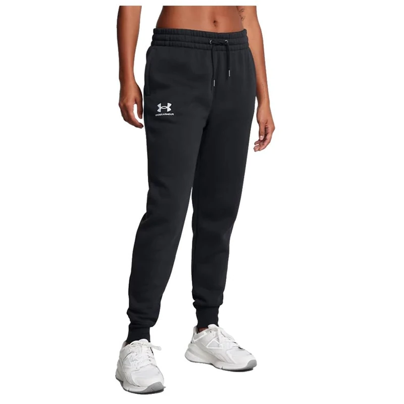 Under Armour UA Icon Fleece Jogger - Black/Black/White - XS