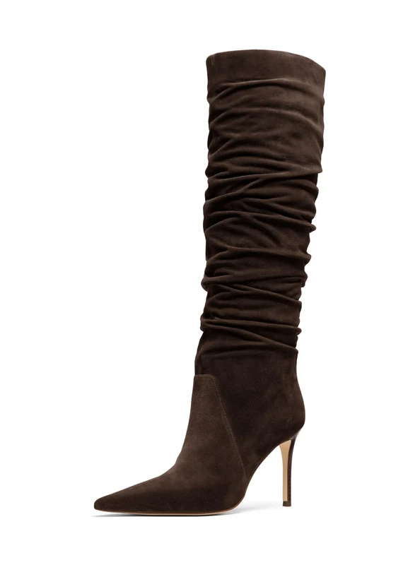 Michael Kors DAWN HEELED BOOT CHOCOLATE Women, UK 7