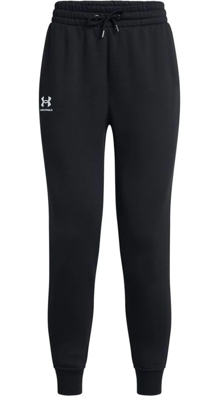 Under Armour UA Icon Fleece Jogger - Black/Black/White - XXL
