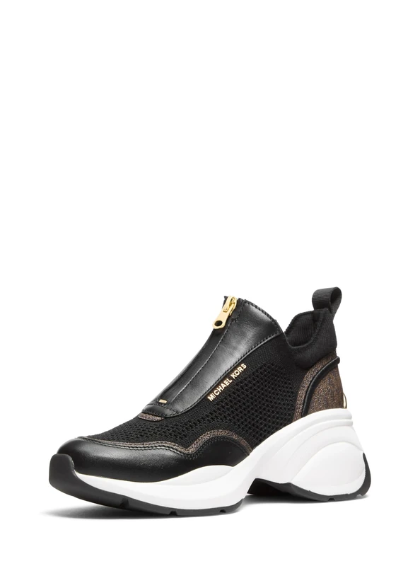 Michael Kors ZUMA Slip ON Trainer Black Women, UK 4