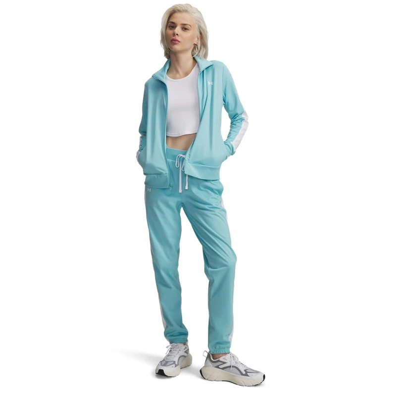 Under Armour Tricot Tracksuit - Blue Haze/White/White - XL