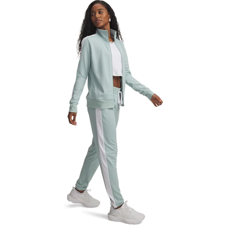 Under Armour Tricot Tracksuit - Enamel Blue/White/White - XXL