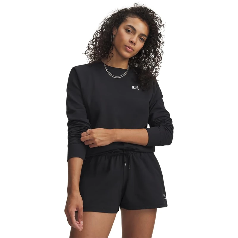 Under Armour Sport Terry Crew - Black / / White - XXL