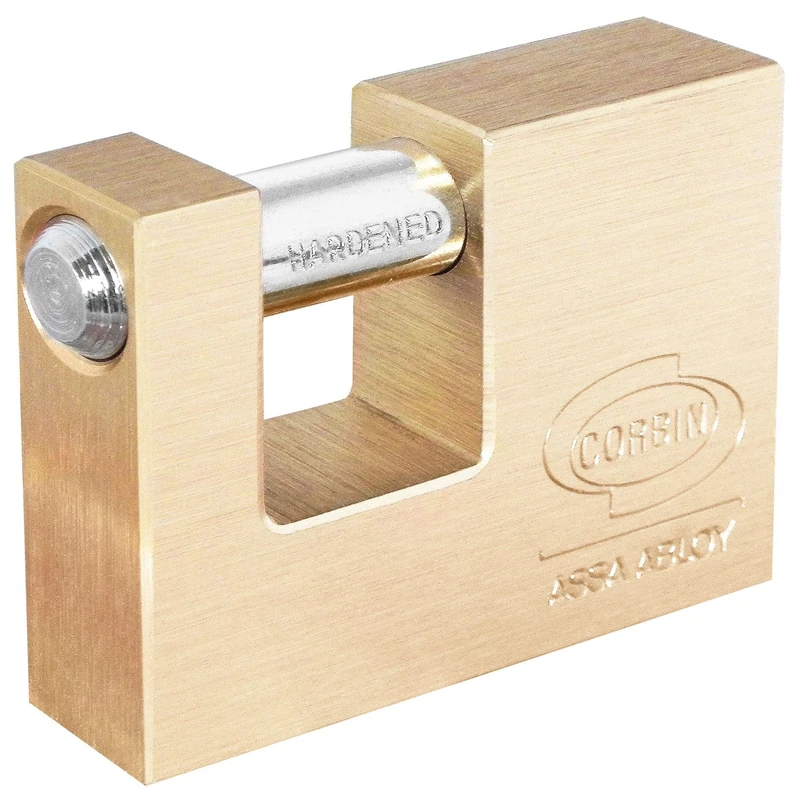 Zarivy B1277874 Rectangular Metal Bayonet Padlock