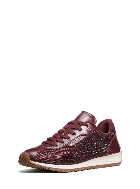 Michael Kors Rhodes Trainer Sneaker Oxblood - Image 1