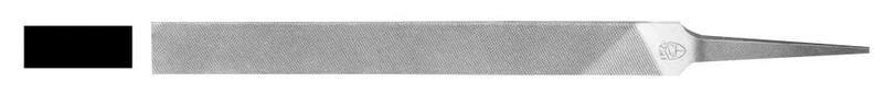 300mm Carbon Steel Mechanical Parallel Flat File, Fine Texture, Ideal for Grinding and Finishing Metal Surfaces