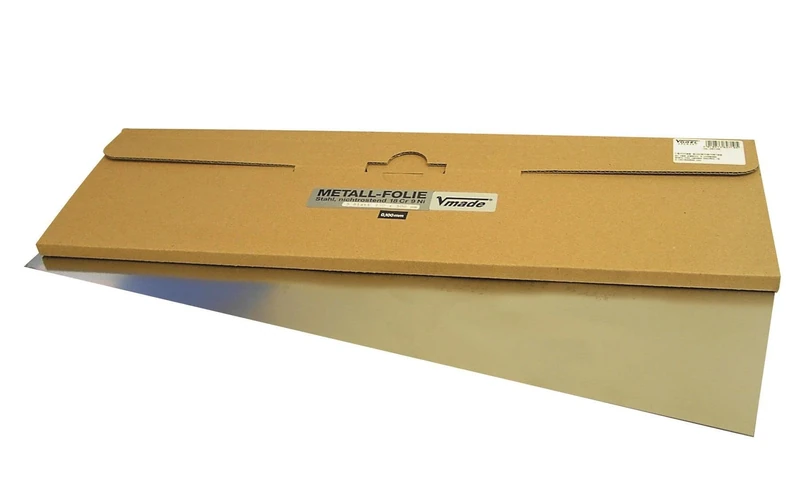 Stainless Steel supplementary Sheets 150mm x 500mm (Pack of 5) for reinforcements and Extensions in Construction and DIY Projects.