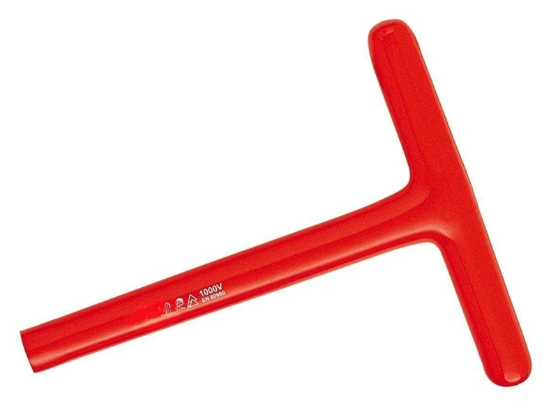 Hexagonal T-Handle Socket Wrench, complies with DIN 7440, Ideal for Mechanics and Vehicle Maintenance Work. - Image 1