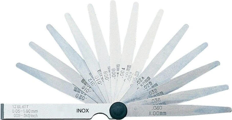 Thickness Gauge Set, Various Measurements, high Precision, Useful for Mechanical and Engineering Measurements.