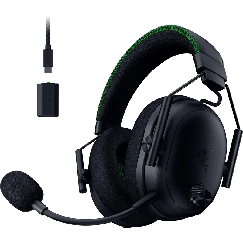 Razer BlackShark V3 Pro XBOX S|X - Wireless e-sports headset with ANC - Active noise cancellation - TriForce 50mm drivers - HyperSpeed 2,4 GHz & Bluetooth - Game/chat balance - Xbox/PC | Black
