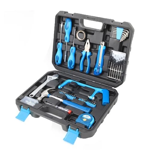 124-piece Tool case Includes Screwdrivers, Wrenches, Pliers and More, Ideal for Repairs and Household Maintenance.