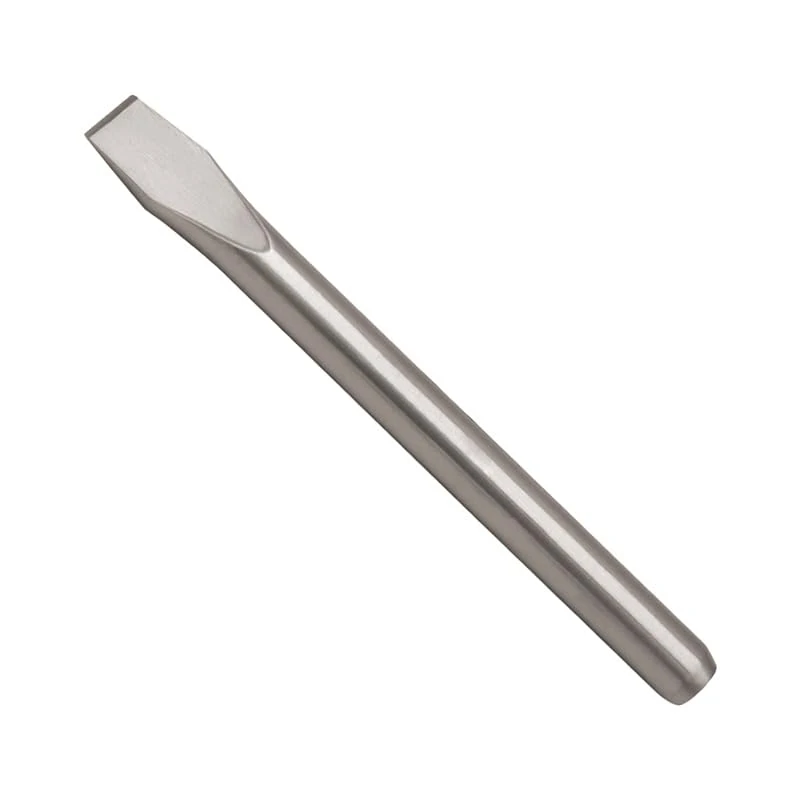 Chisel 160x16x16 mm Steel, Resistant and Durable, Ideal for roughing and Sculpting Work on Hard Materials.