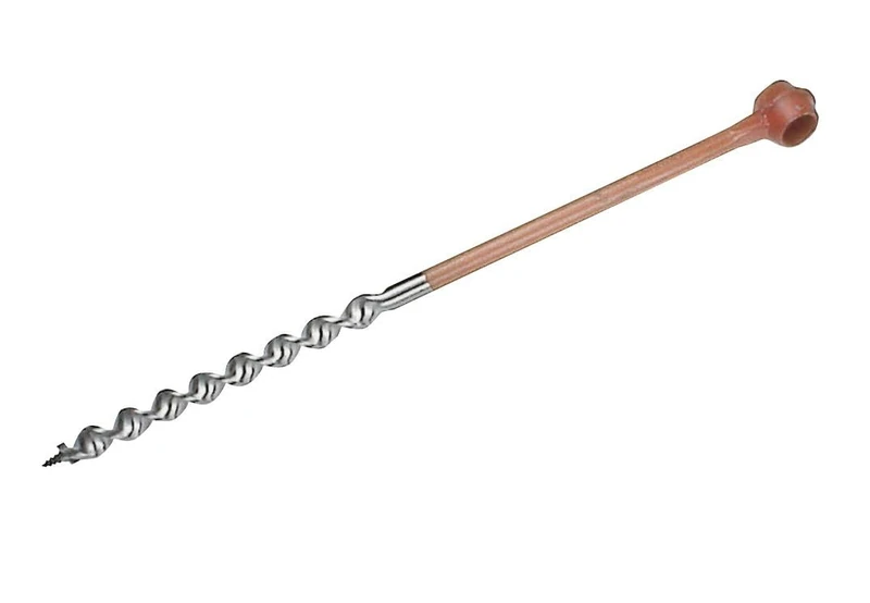 Solomonic Auger 17 mm Diameter, Ideal for Precise Drilling in Wood and Woodworking Applications.