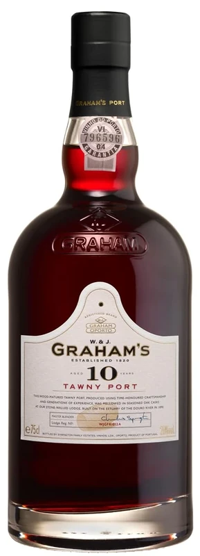 Graham's 10 Year Old Tawny Port, 75 cl, (packaging may vary) Wine (Pack of 6)