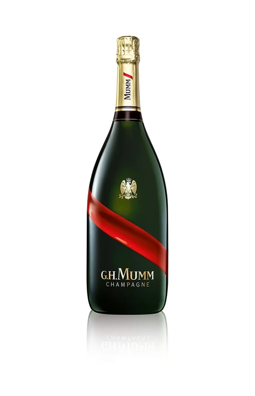 G.H. Mumm Cordon Rouge Non Vintage Champagne, 1.5L, Packaging May Vary (Pack of 6)