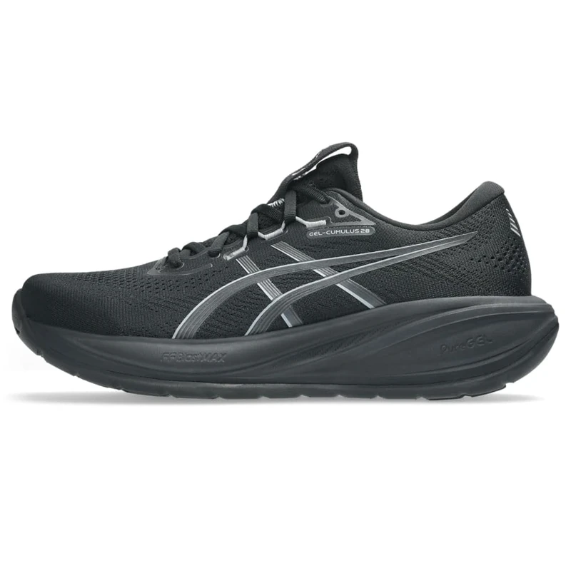 ASICS Mens Gel-Cumulus 28 Sneaker, Black Carrier Grey, 5.5 UK