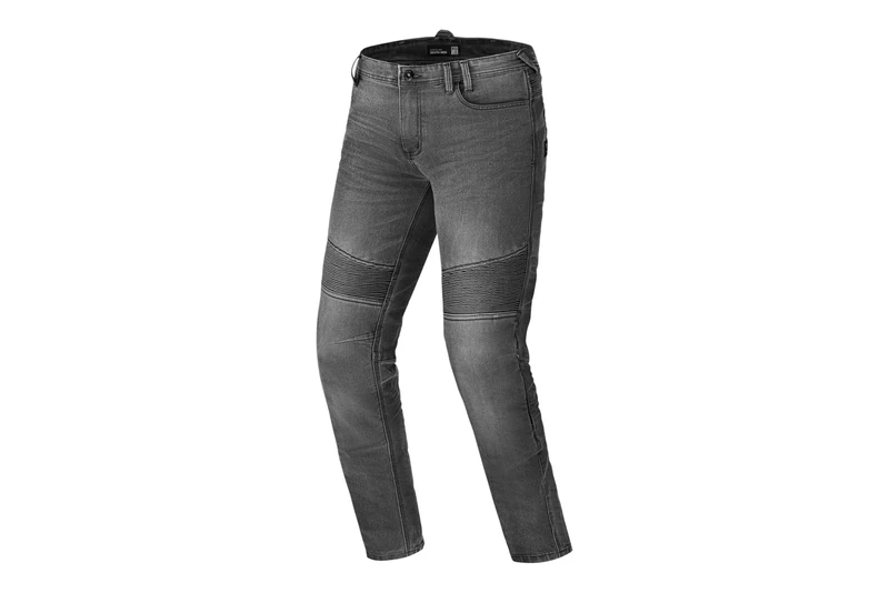 SHIMA Zenith Motorcycle Jeans for Men GFLEXX Knee Protectors Motorbike Mens Armoured Trousers Lightweight Protective Pants Stretch Reinforced Armored Bike Elastic Ventilated (Mens, Grey, 32/32)