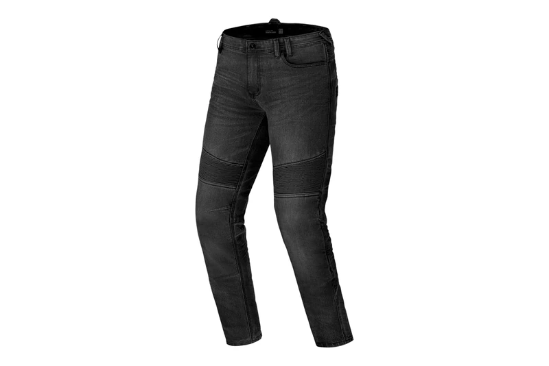 SHIMA Zenith Motorcycle Jeans for Men GFLEXX Knee Protectors Motorbike Mens Armoured Trousers Lightweight Protective Pants Stretch Reinforced Armored Bike Elastic Ventilated (Mens, Black, 32/34)