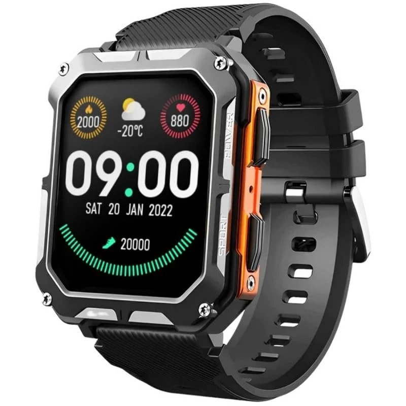 SWZEC Hardhatwatches Hard Hat Smartwatch(Orange)