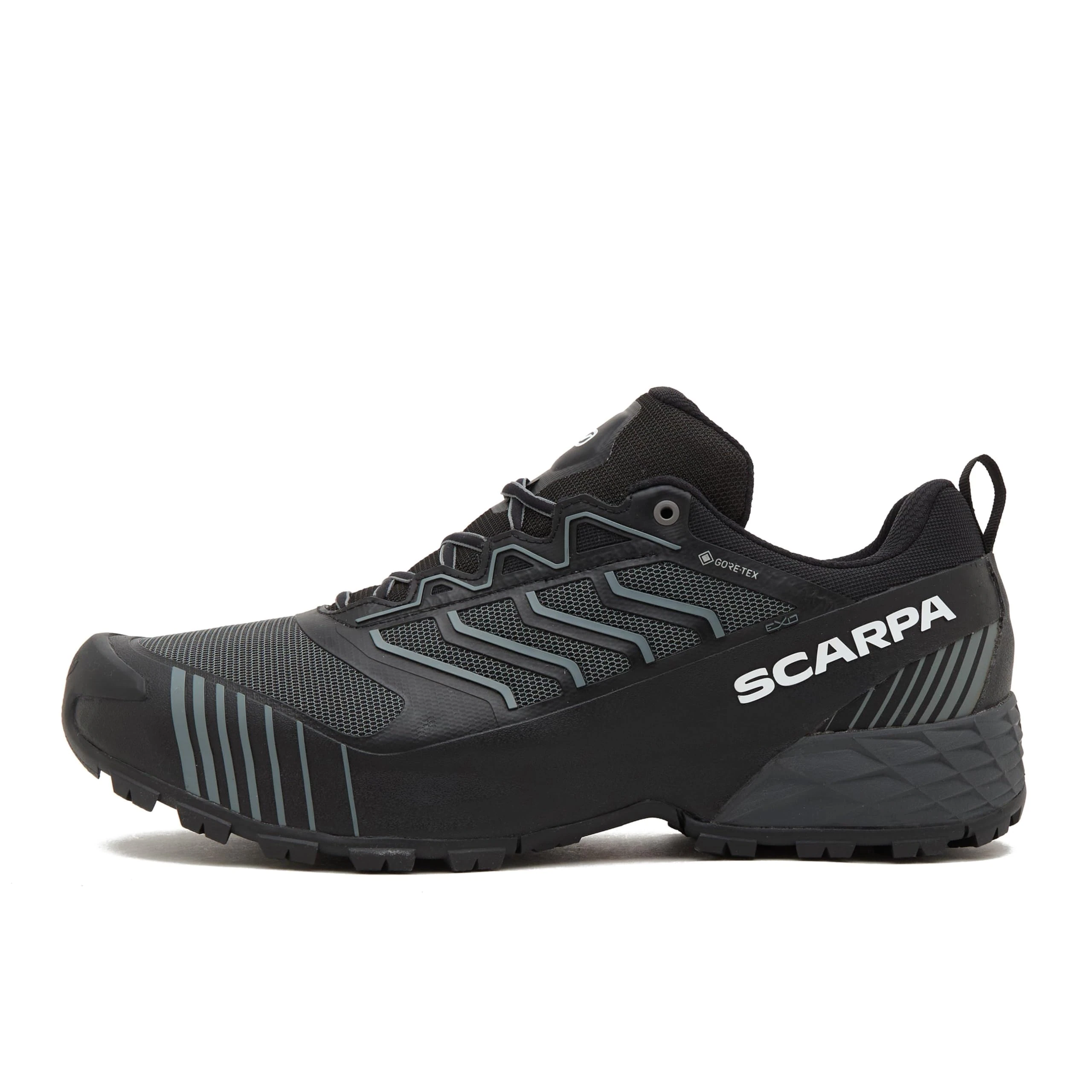 Scarpa Men’s Ribelle® Run GTX, Trail Running Shoes (Black, UK Footwear Size System, Adult, Men, Numeric, Medium, 10.5)