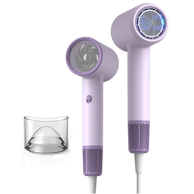 Hair Dryer Fast Dry 1800W Professional Ionic Hairdryer, Super Compact & Lightweight with Even Heat Anti-Static, Frizz-Control, Quick Drying, Energy Saving, Hairdryers for Women & Man