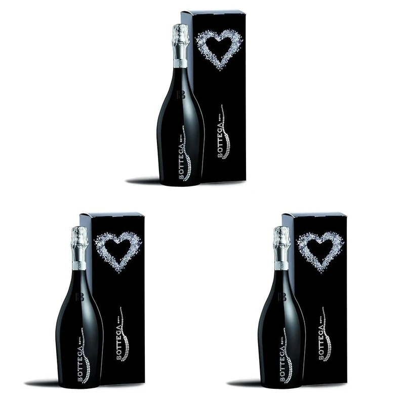 Bottega Diamond Brut Sparkling Wine with Gift Box - 750 ml (Pack of 3)