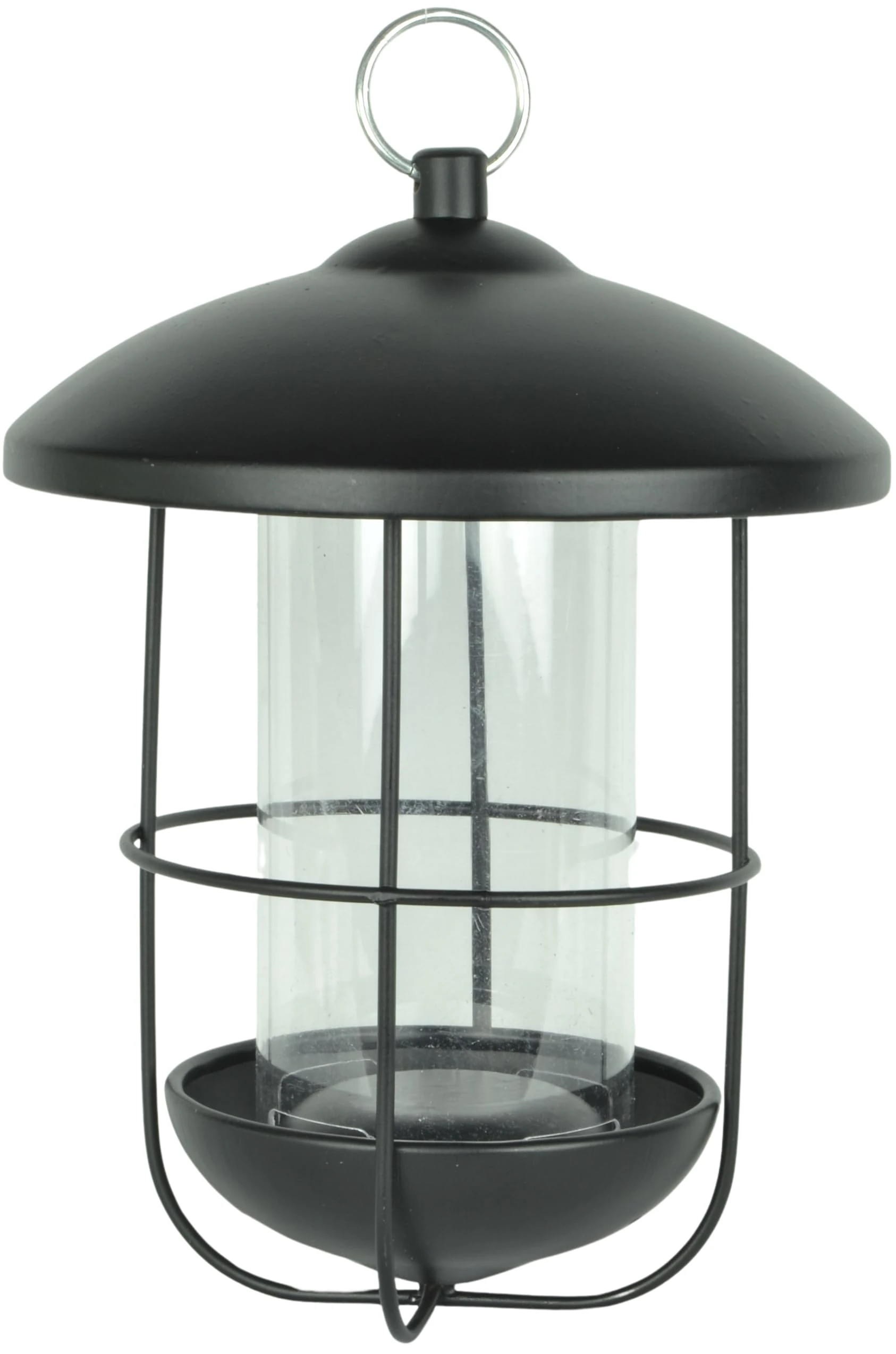 Supa Metal Lantern Wild Bird Seed & Sunflower Heart Contemporary Feeder, That Is Designed to Enhance Your Garden, Made from Premium Quality Materials, Easy to Fill & Easy to Clean.