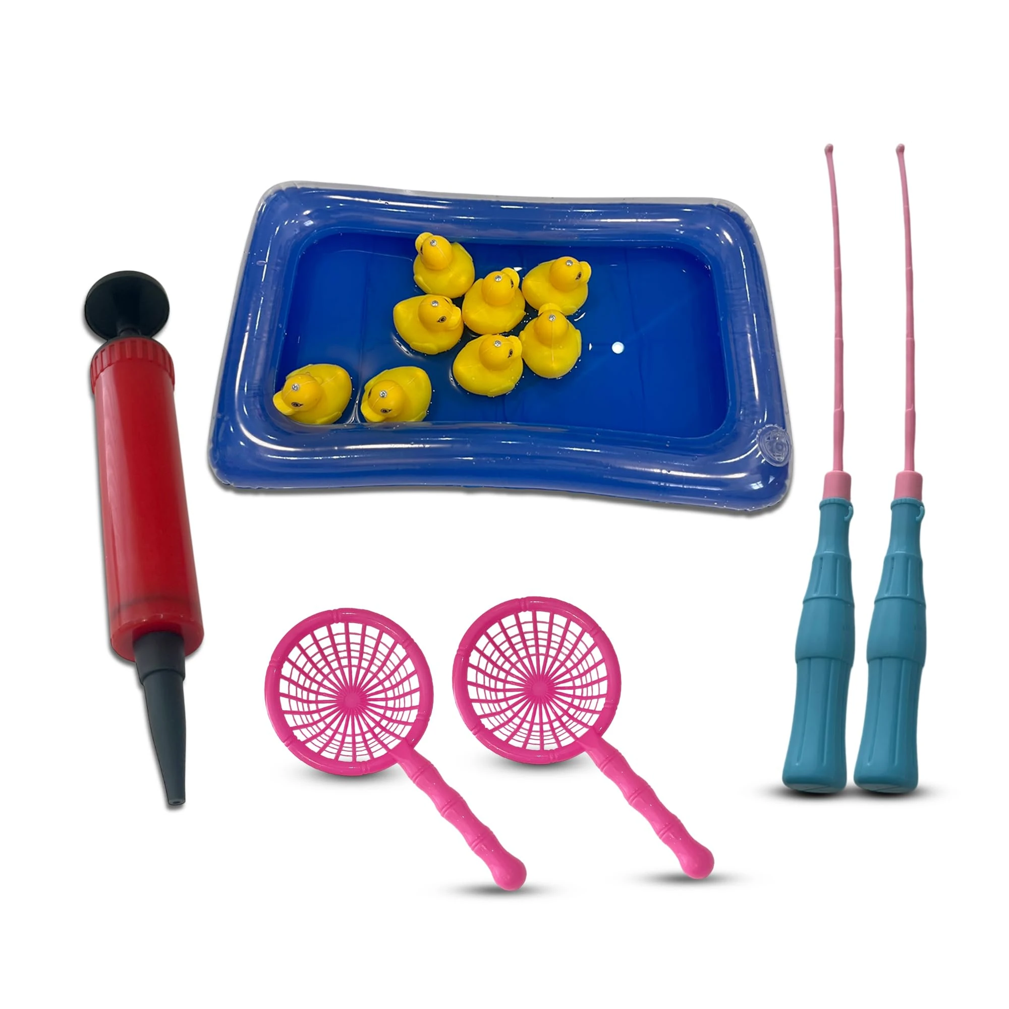 PNJB Duck Fishing Pool Toy for Kids, Pond Fishing Game, Bath Toys, Funny Games, Stimulate Children's Vision, Hand Eye Coordination, Best Birthday Gift for Girls & Boys