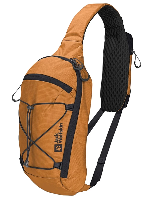 Jack Wolfskin Unisex's Cyrox Sling Shoulder Bag, Autumn Leaves, One Size
