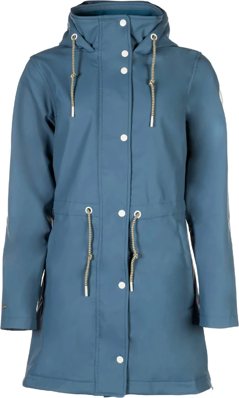 HKM Women's Ohio Riding Jacket, Smokey Blue, L