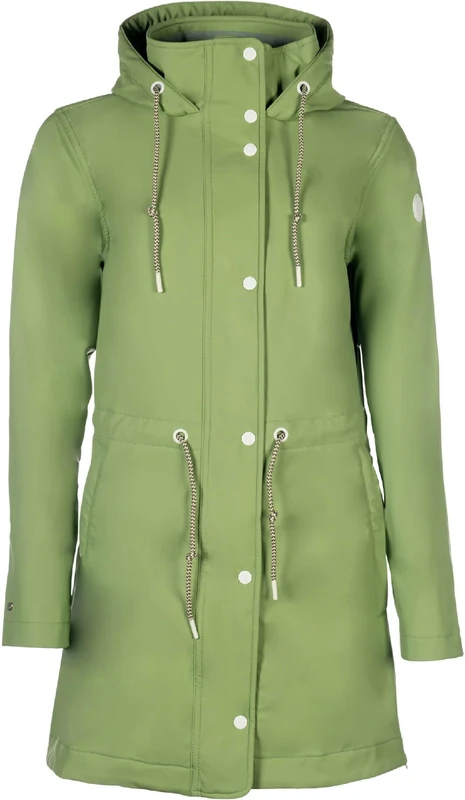 HKM Women's Ohio Riding Jacket, Jade Green, L