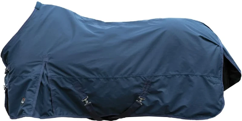 HKM Chester- 600D, 100g filling Turnout rug Deep Blue 6'0