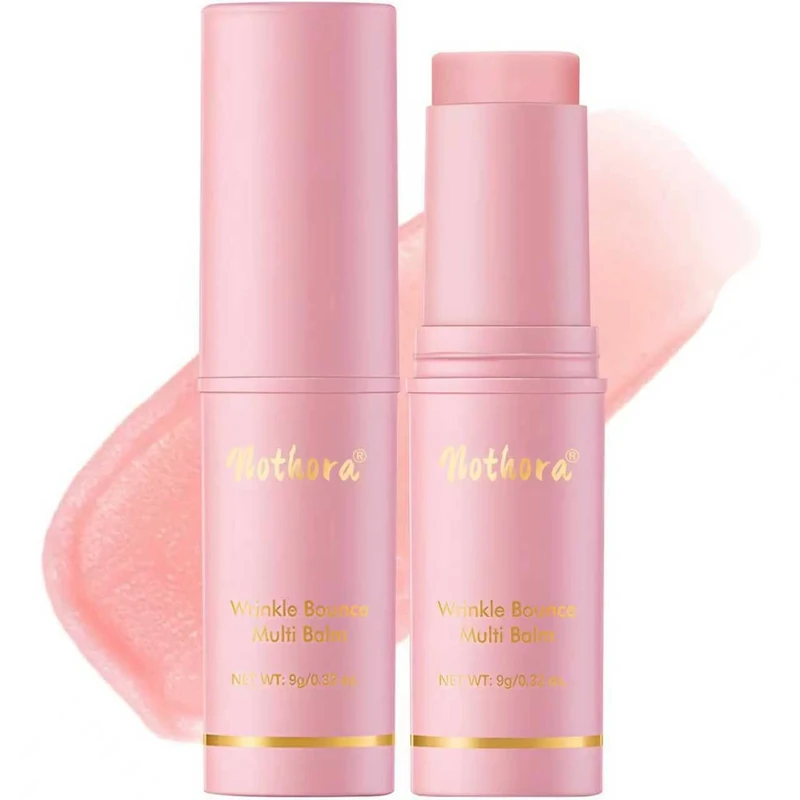 2PCS Nothora Collagen Wand, Nothora Pure Collagen Wand, Collagen Stick Multi Balm Stick, Anti Wrinkles Moisturiser, All-in-One Boosting Moisture Balm for Face Eye Lip Neck Wrinkles 9g