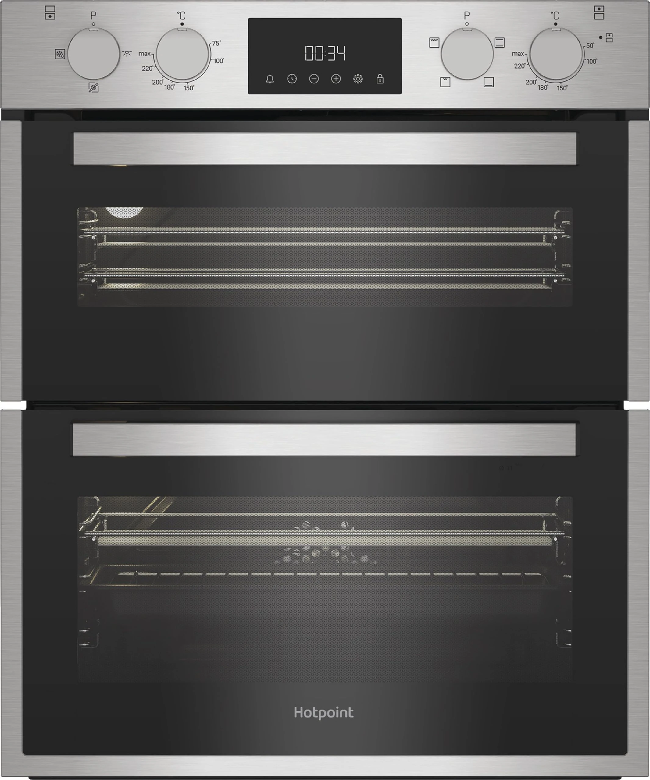 Hotpoint Built Under Electric Double Oven - Stainless Steel - A Rated