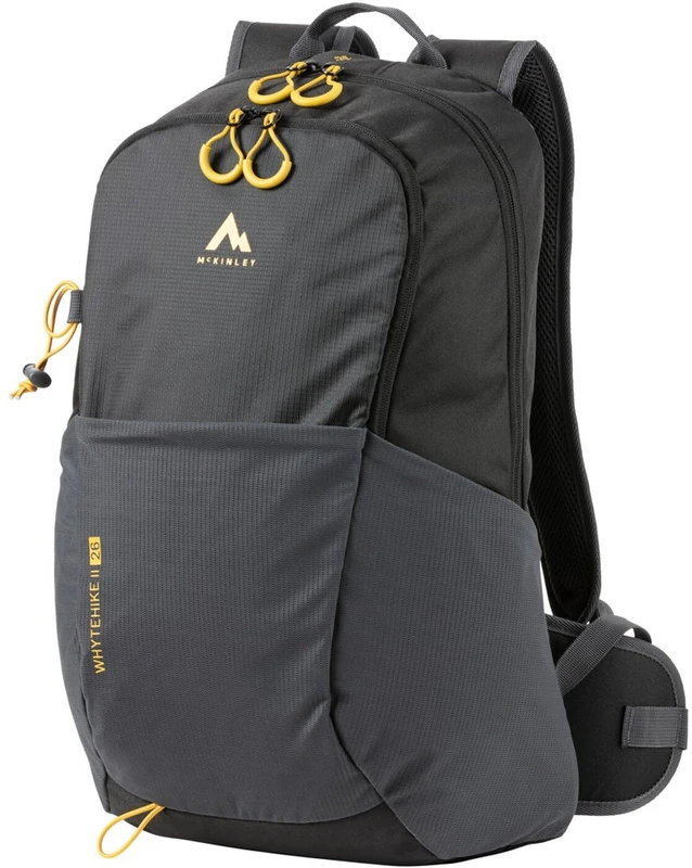 Mckinley Unisex Wander-Rucksack Whytehike 26L Ii Backpacks, Grey/Asphalt/Yel, 26