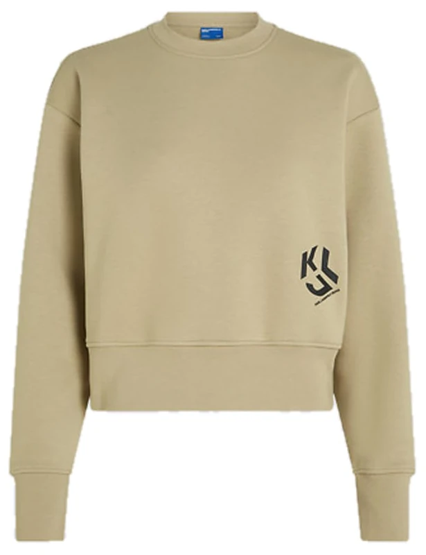 KARL LAGERFELD JEANS Women Regular Logo Sweatshirt Twill L