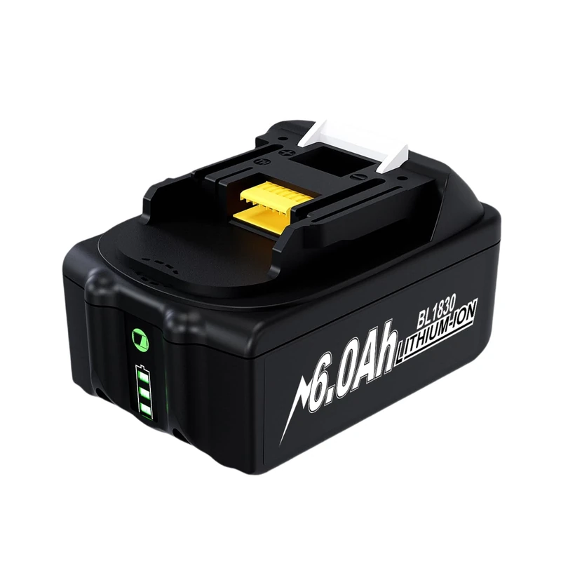 6000mAh 18V BL1850B Compatible with Batteries BL1860B BL1850B BL1850 BL1840 BL1830 BL1860 BL1835 BL1845 BL1820B