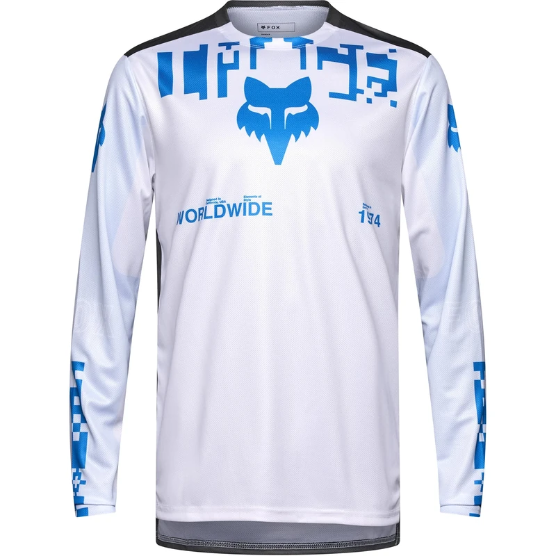 FOX RANGER DIGI IMAGE WHITE XXL LONG SLEEVE BIKE JERSEY.