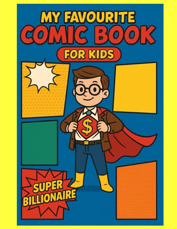 Billioner Kids Blank comic book: Your Are billioner Kids For you Create your own comic book