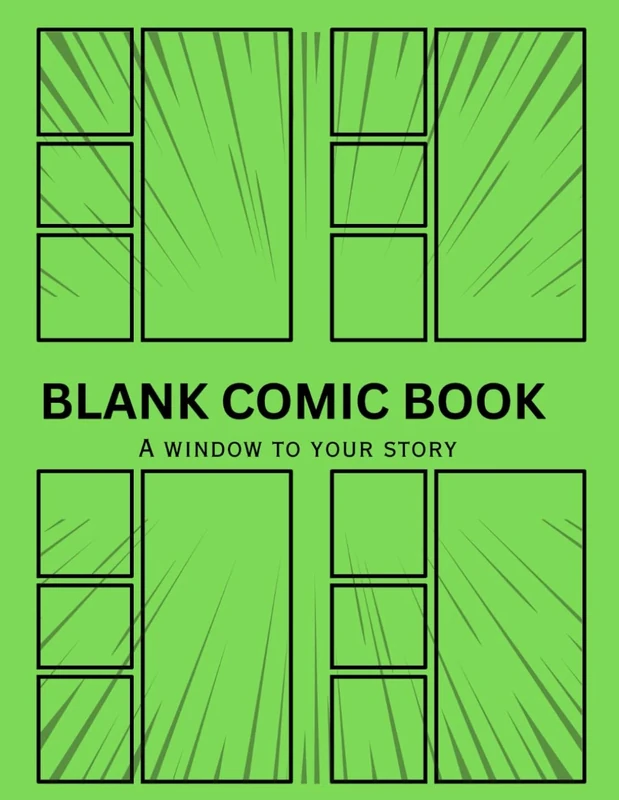 Panels & Possibility: A Minimalist Comic Panel Notebook for Explorative Storytellers and Visual Thinkers