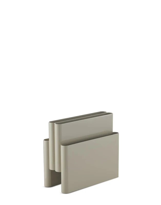 Kartell Magazine Rack Magazine Holder 40 x 34.5 cm Dove Grey