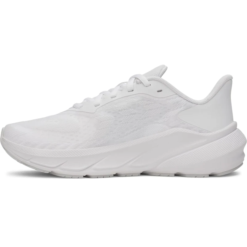 Under Armour UA W Turbulence 3 - Low - Sneakers - White/White/Metallic Silver - Size: 3.5