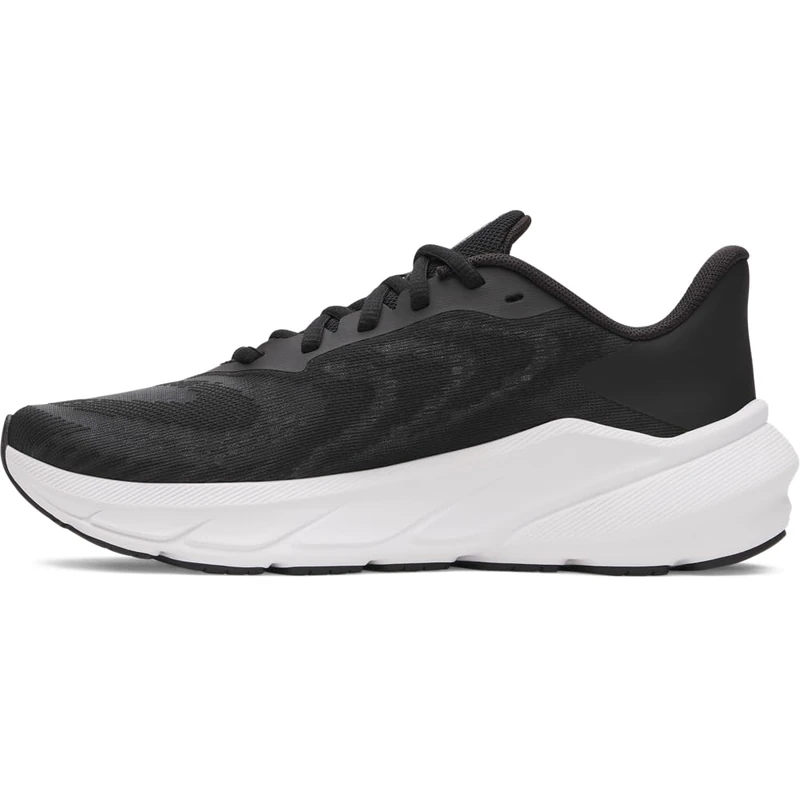 Under Armour UA W Turbulence 3 - Low - Sneakers - Black/Black/White - Size: 4.5