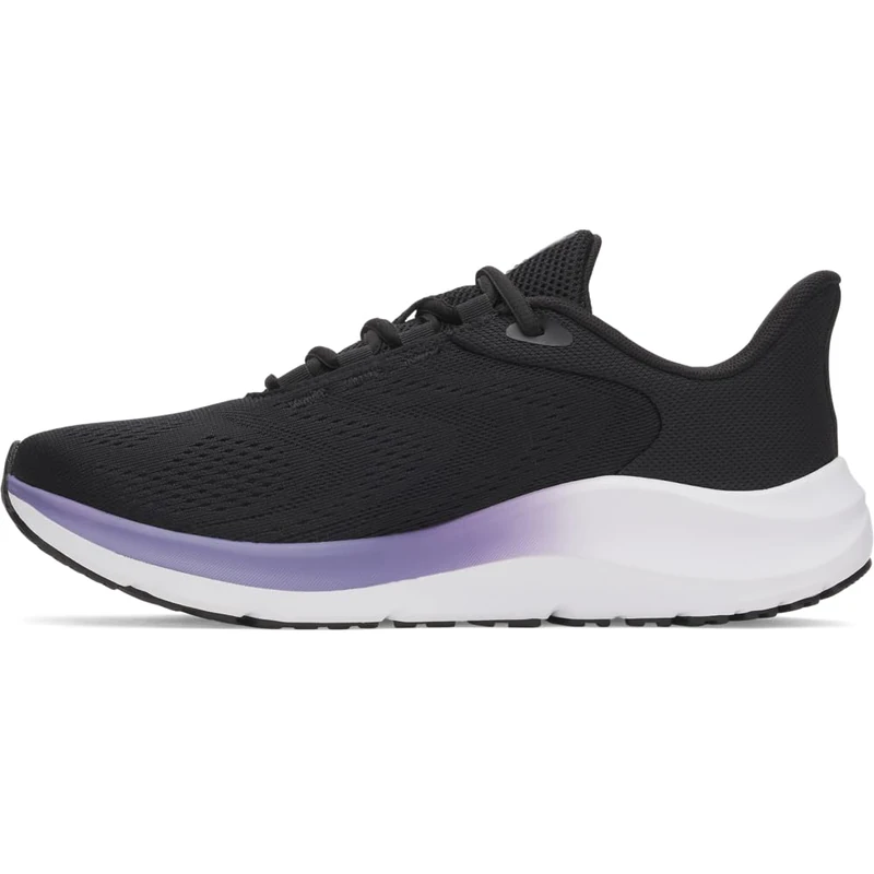 UA W Charged Pursuit 4 BL - Black/Purple Luxe/Purple Luxe - 8