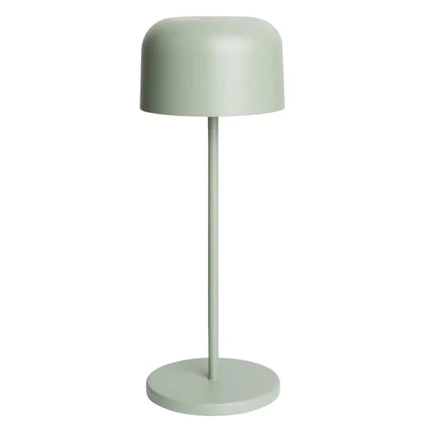 Olympia Siena Table Lamp Round Dome Sage - 300mm