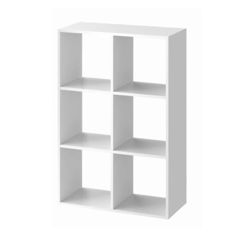 FORNOR Shelf 6 Cubes 67.5 x 32 x 100.5 cm White - Image 1