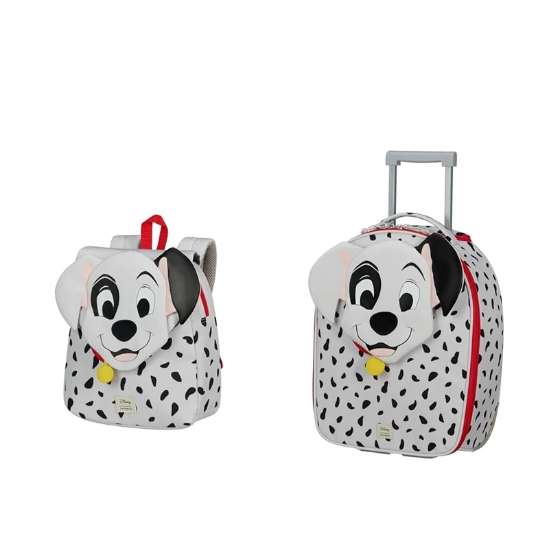 Samsonite Sammies Children's backpack XS, 45 cm, 23 L & Children's Backpack S, 28 cm, 7.5 L - Dalmatian Patch Disney Travel Set