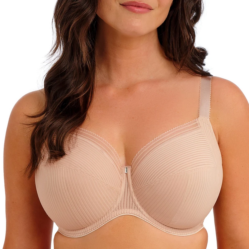 Fantasie Womens Fusion Underwire Side Support Bra, Natural Beige, 38D