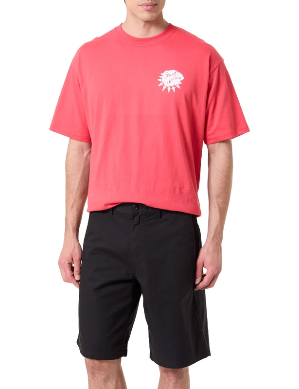 Vans Authentic Chino Loose Shorts, Black, 33